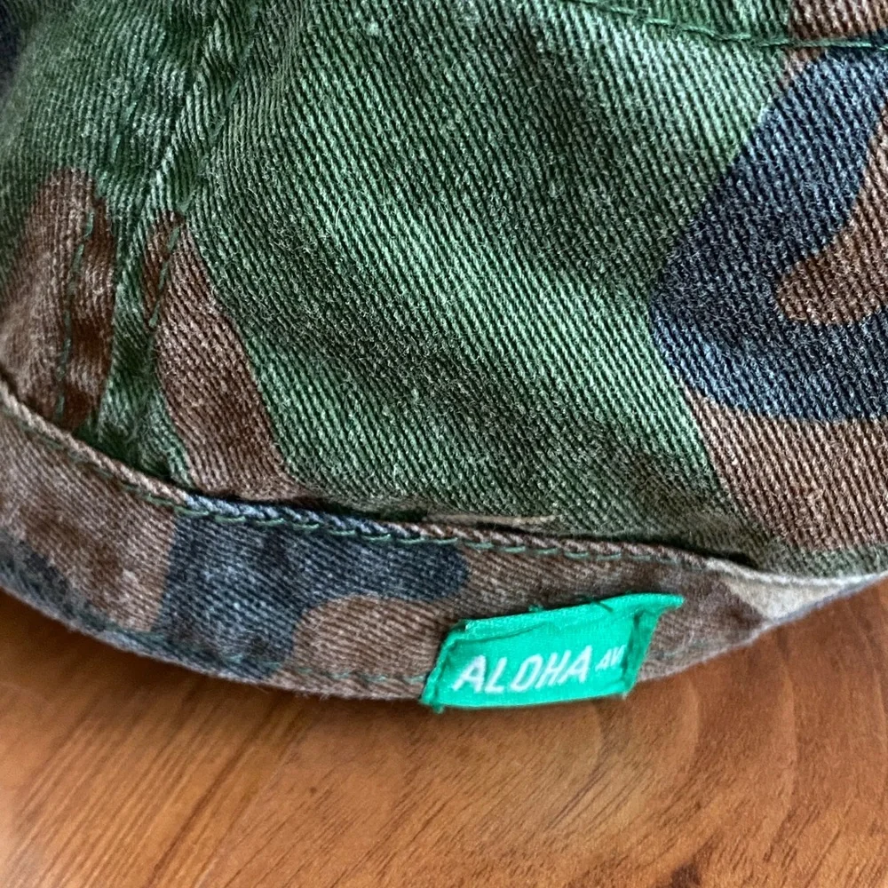 ❤️ Aloha Avenue Hawaii Camouflage Adjustable Baseball Hat Cap NWOT